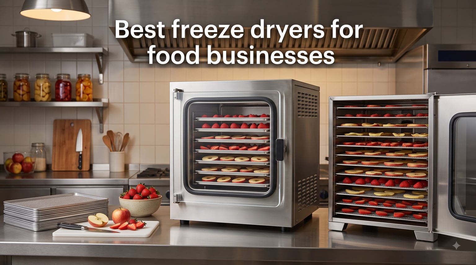 Best freeze dryers for food businesses