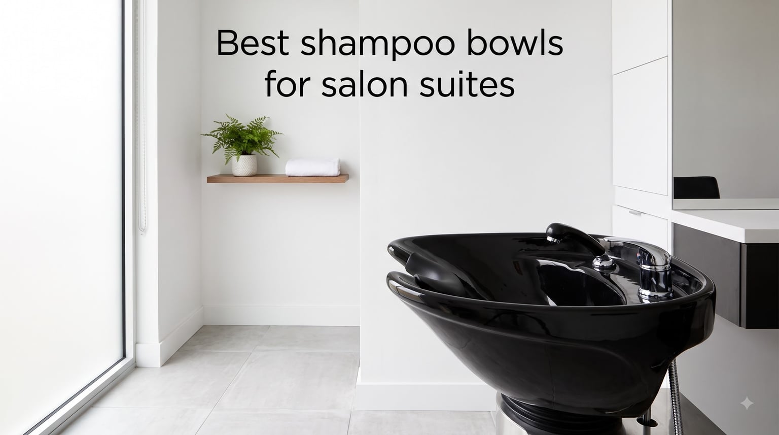 Best shampoo bowls for salon suites