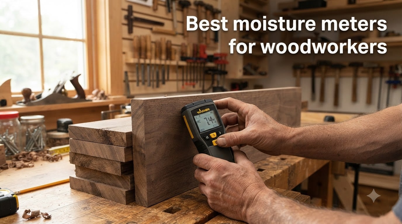 Best moisture meters for woodworkers