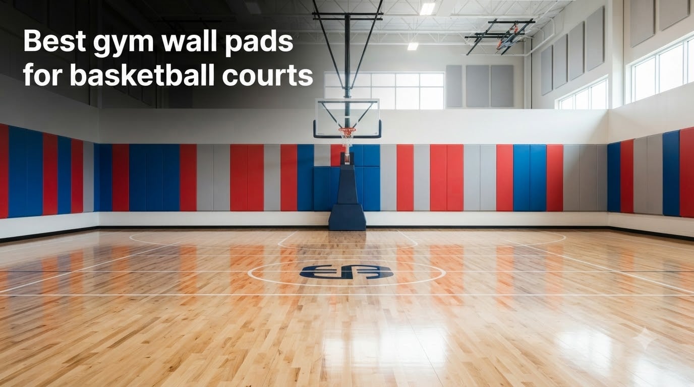 Best gym wall pads for basketball courts