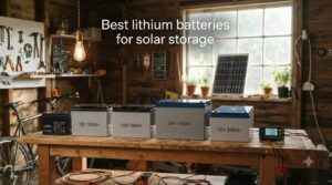 Best lithium batteries for solar storage