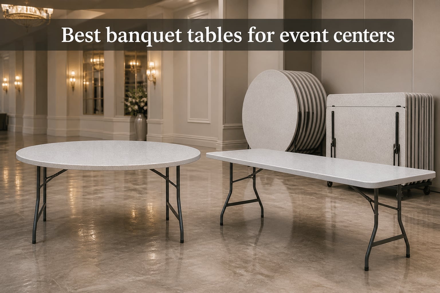 Best banquet tables for event centers