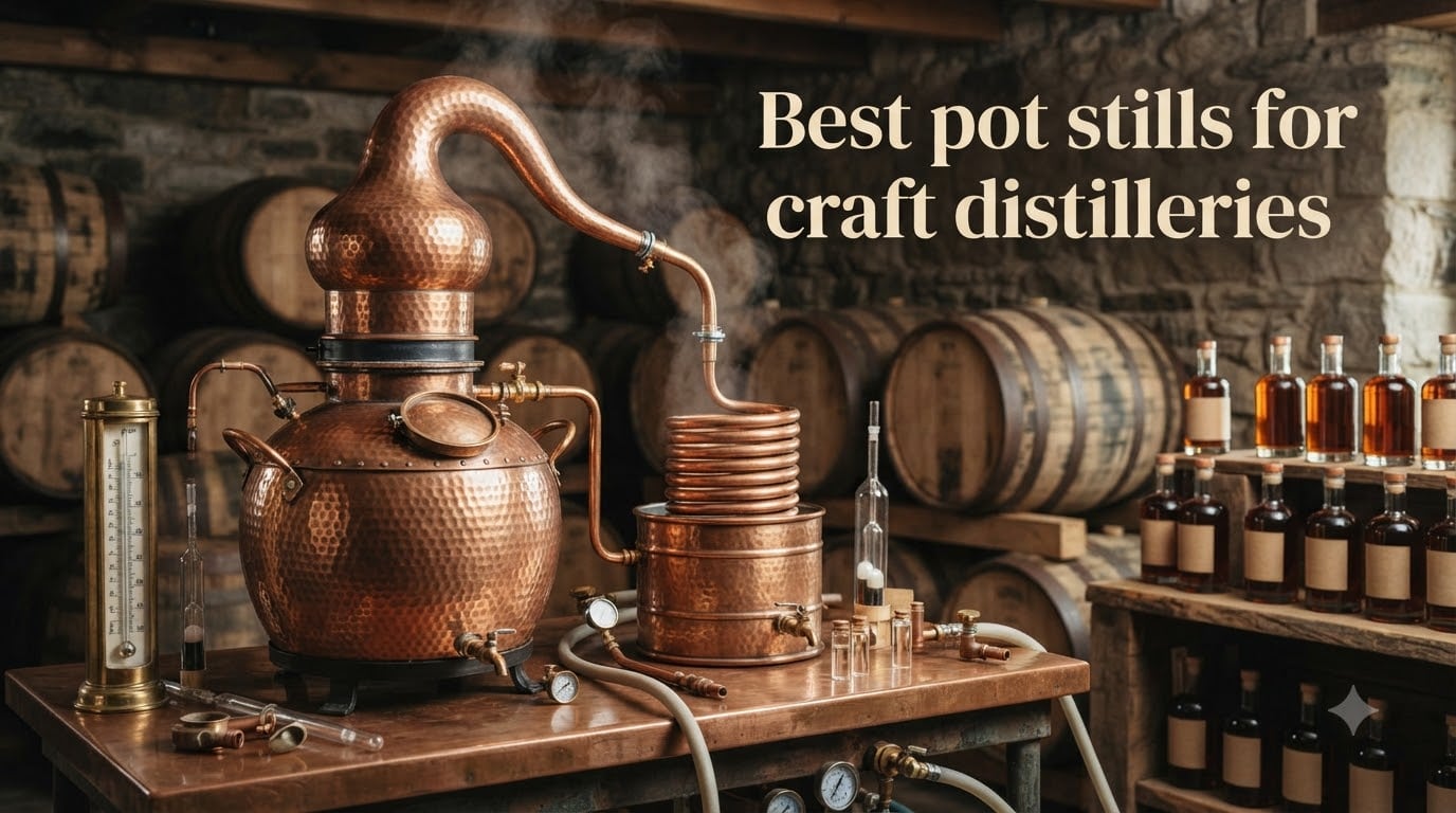 Best pot stills for craft distilleries