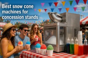 Best snow cone machines for concession stands