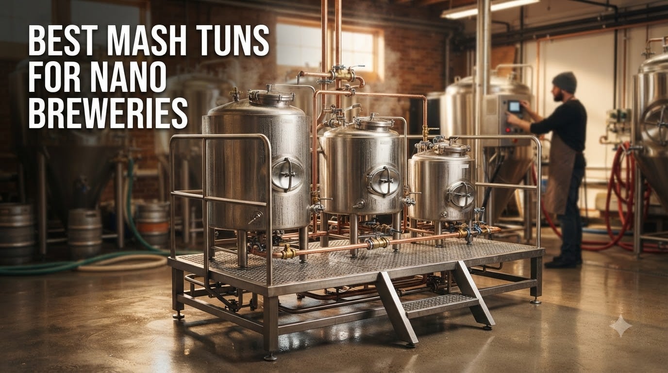 Best mash tuns for nano breweries