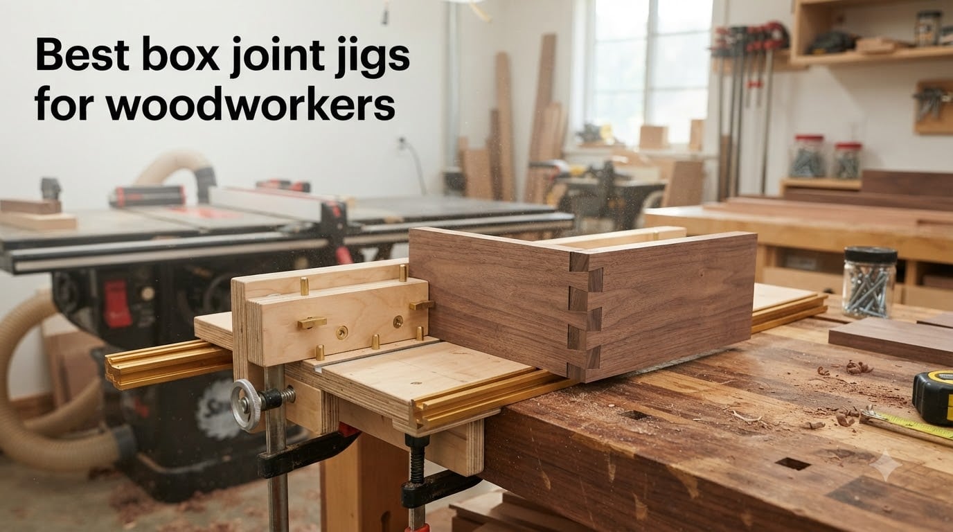 Best box joint jigs for woodworkers