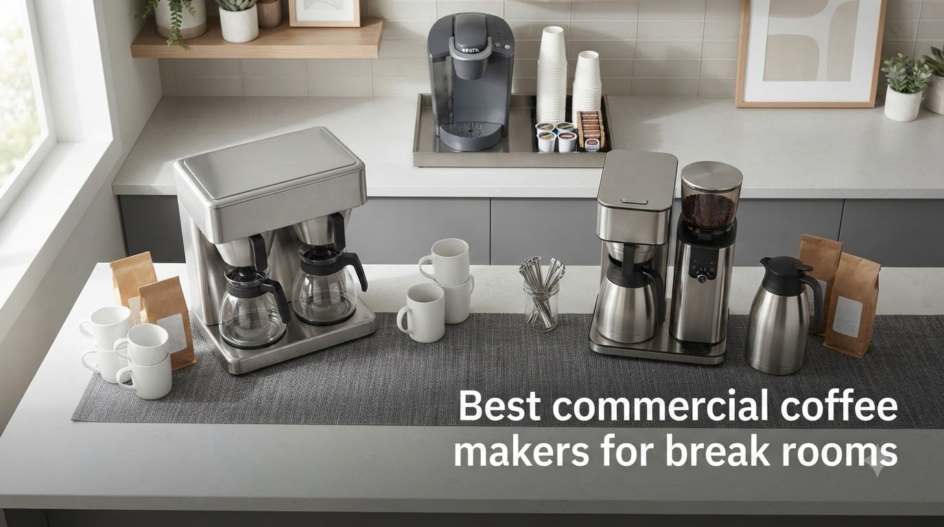 Best commercial coffee makers for break rooms