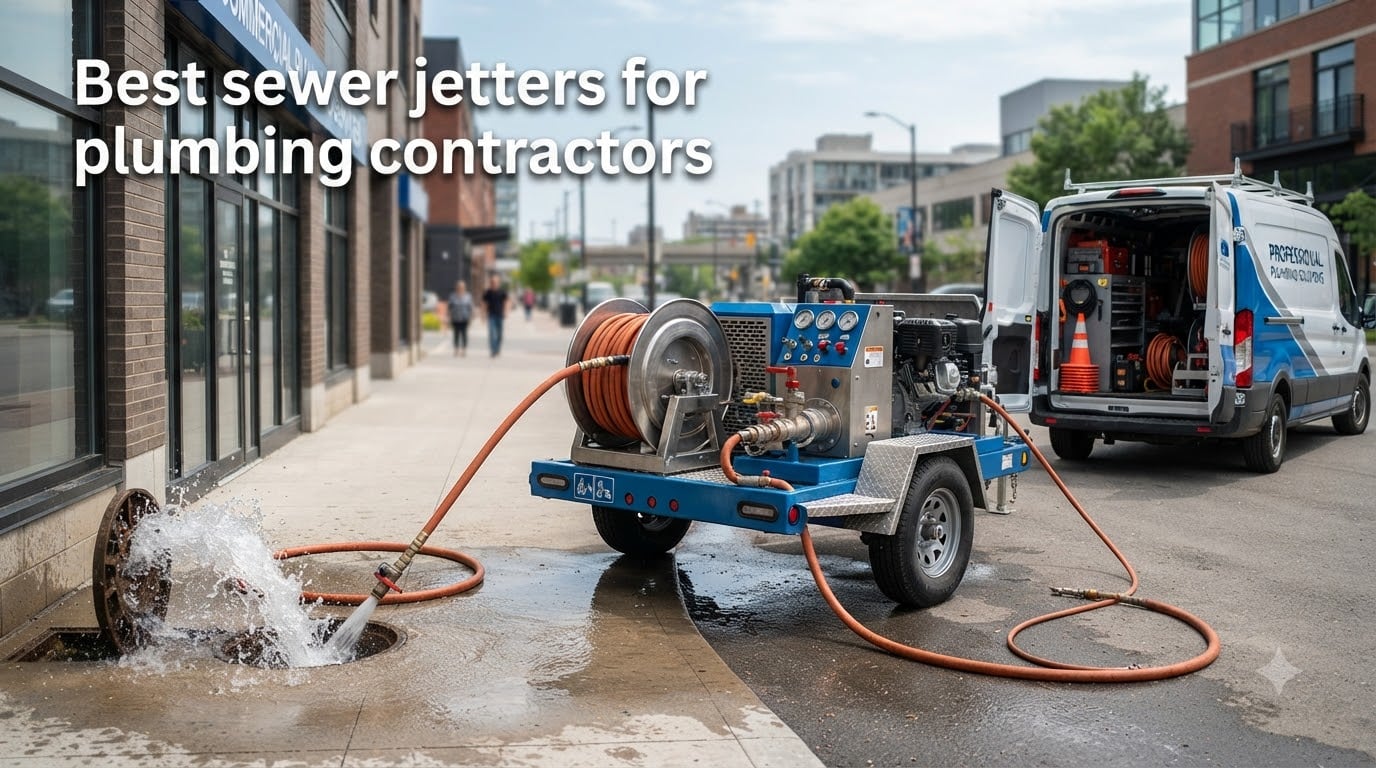 Best sewer jetters for plumbing contractors