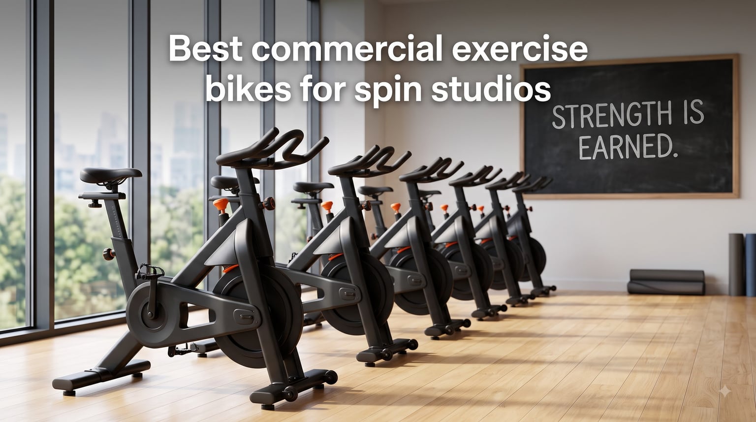 Best commercial exercise bikes for spin studios