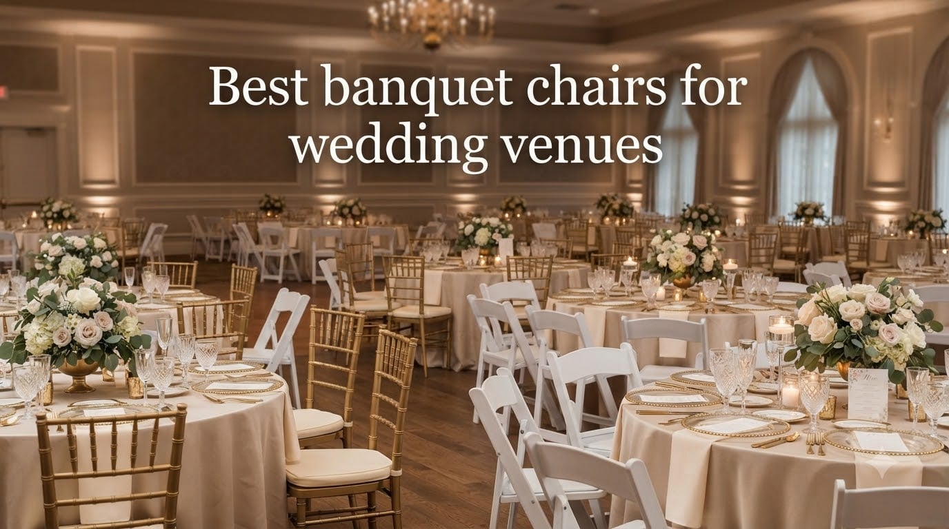 Best banquet chairs for wedding venues