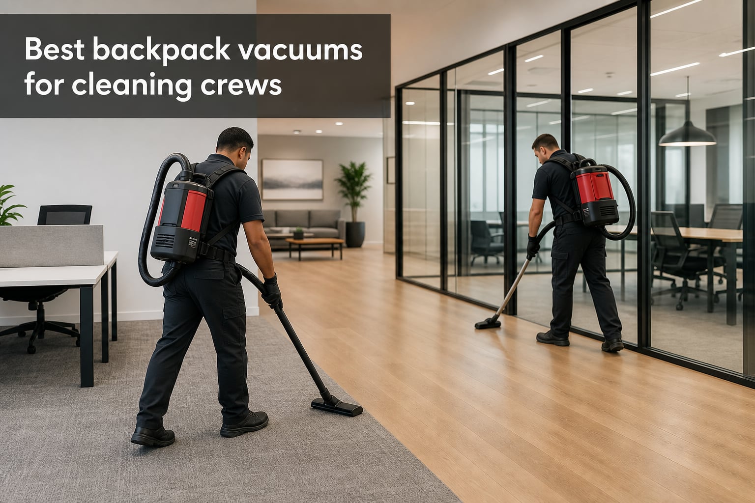 Best backpack vacuums for cleaning crews