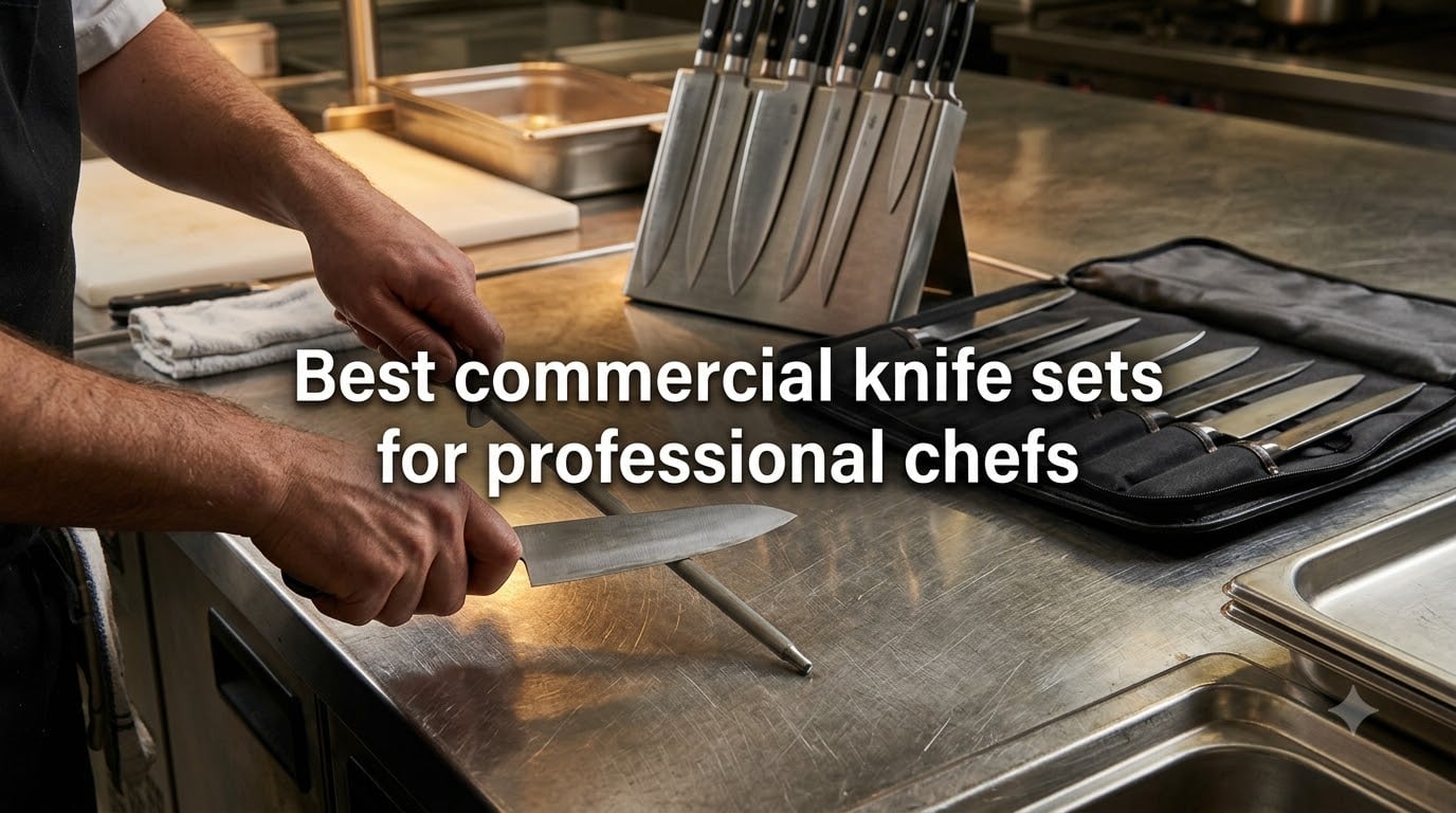 Best commercial knife sets for professional chefs