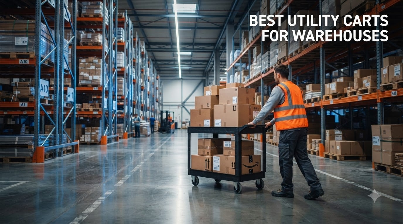 Best utility carts for warehouses