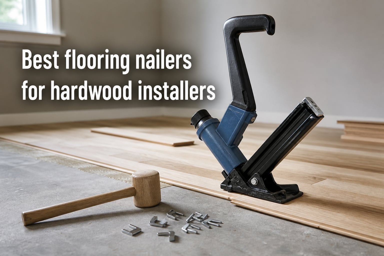 Best flooring nailers for hardwood installers