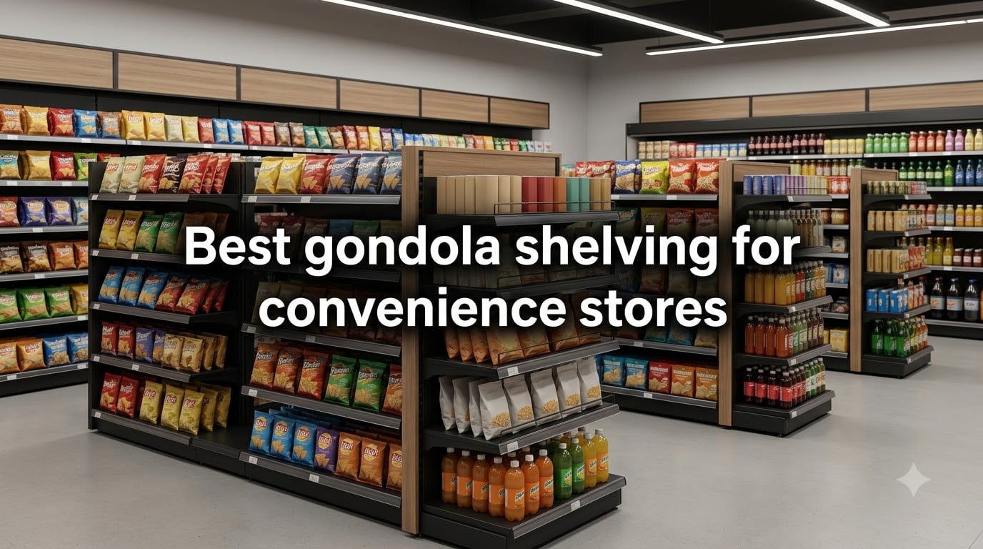 Best gondola shelving for convenience stores