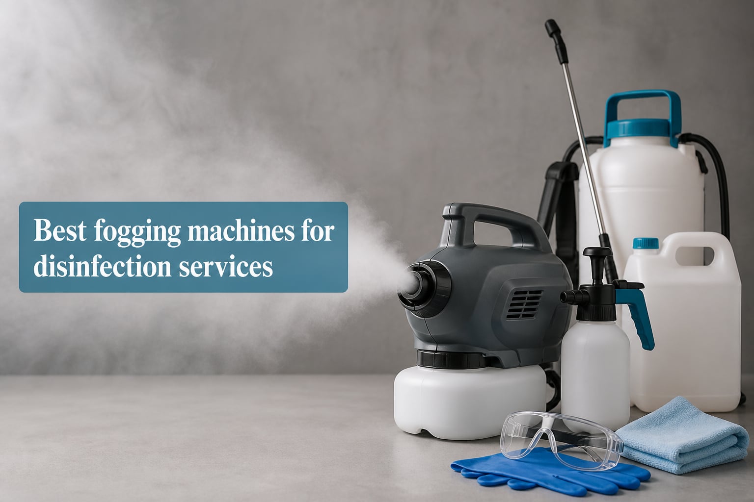 Best fogging machines for disinfection services