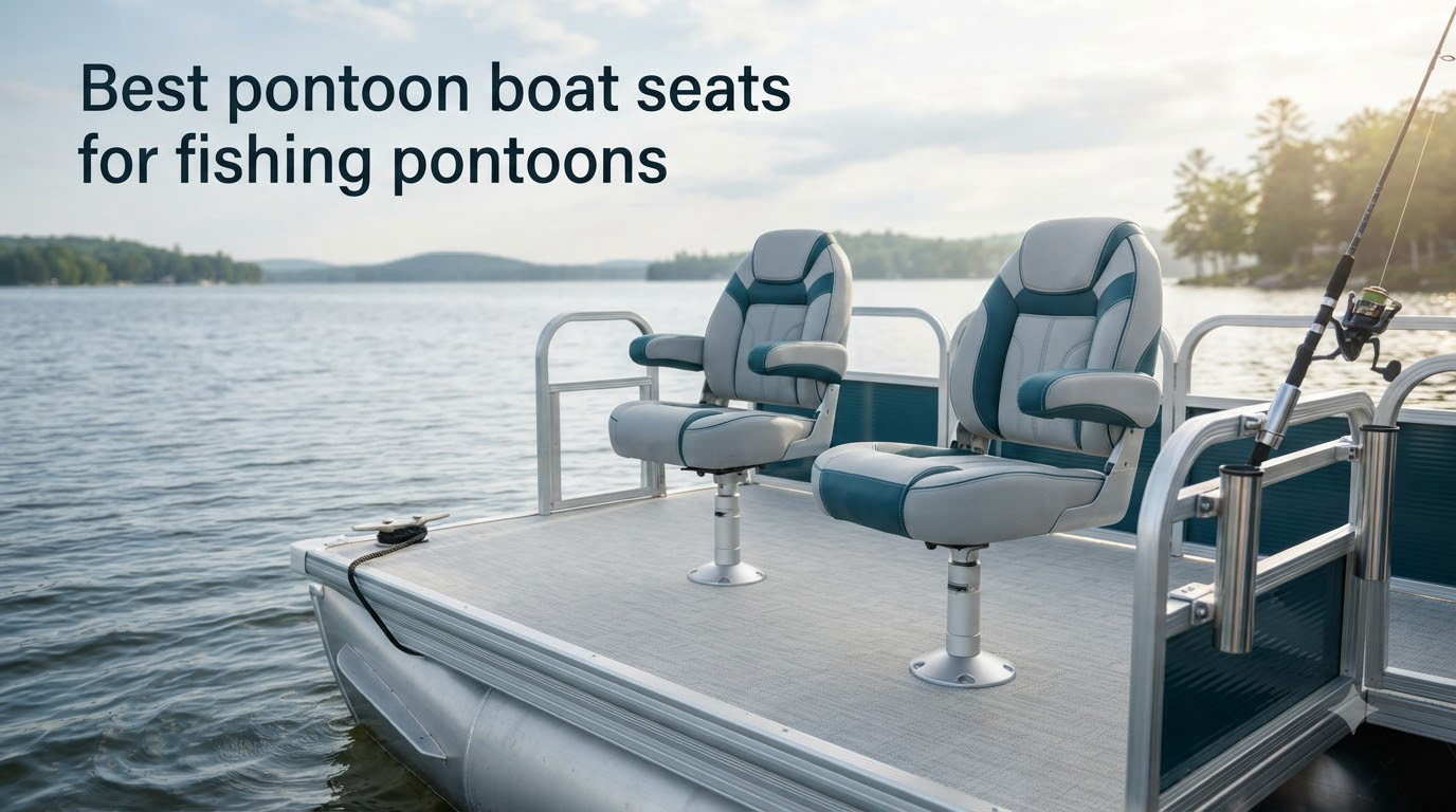 Best pontoon boat seats for fishing pontoons
