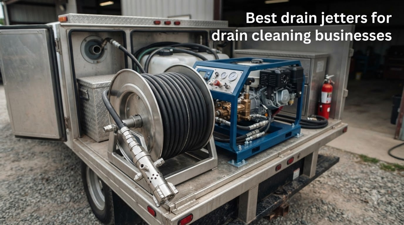 Best drain jetters for drain cleaning businesses