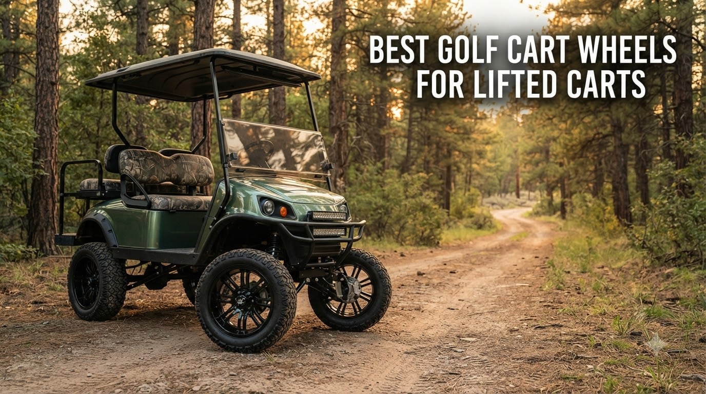 Best golf cart wheels for lifted carts