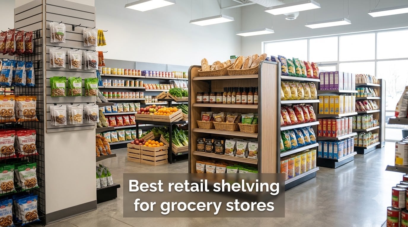 Best retail shelving for grocery stores