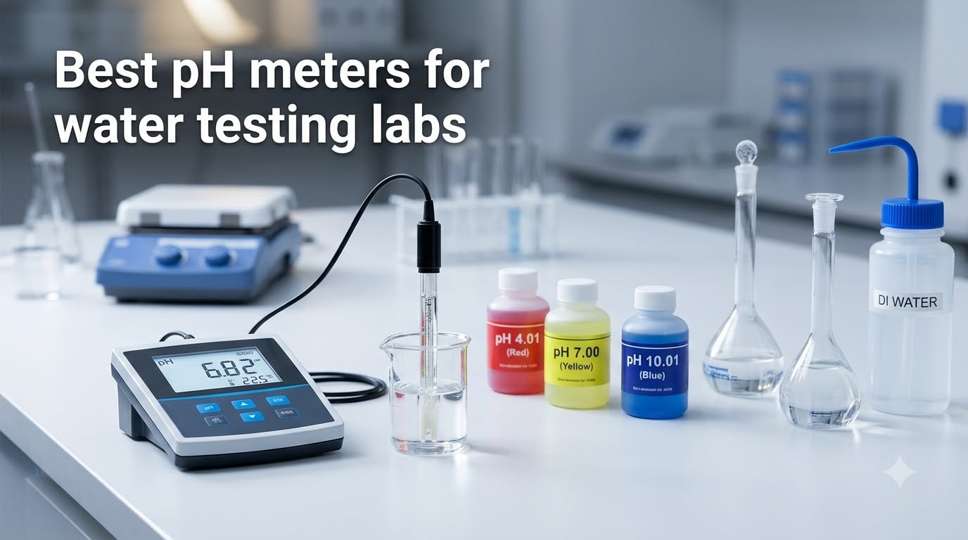 Best pH meters for water testing labs