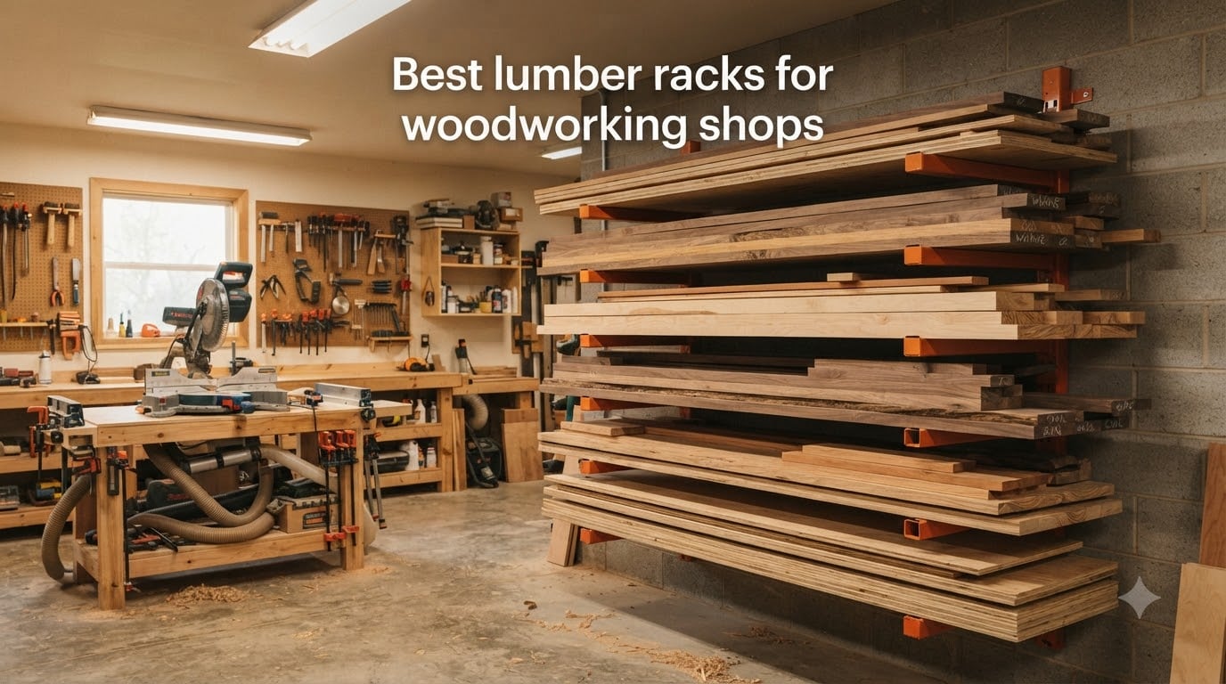 Best lumber racks for woodworking shops