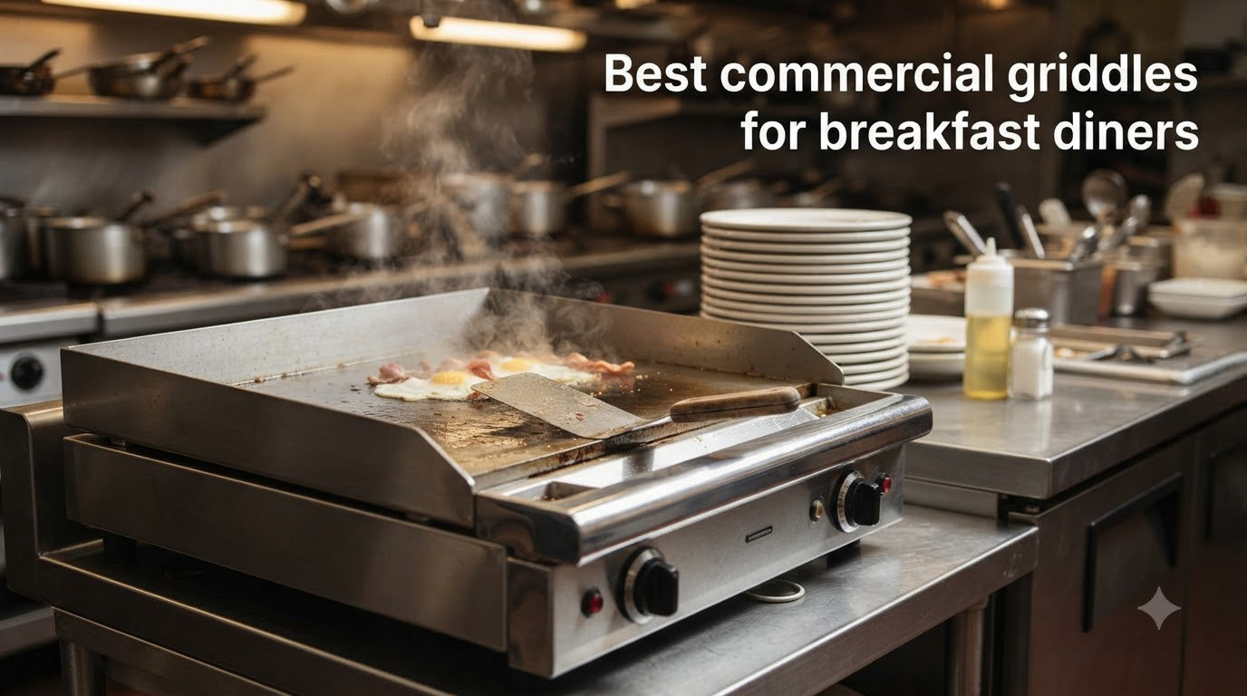Best commercial griddles for breakfast diners