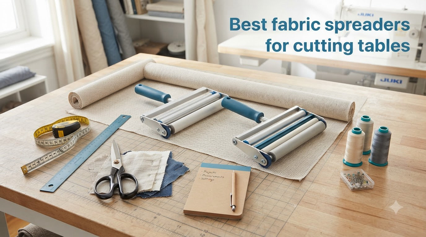 Best fabric spreaders for cutting tables