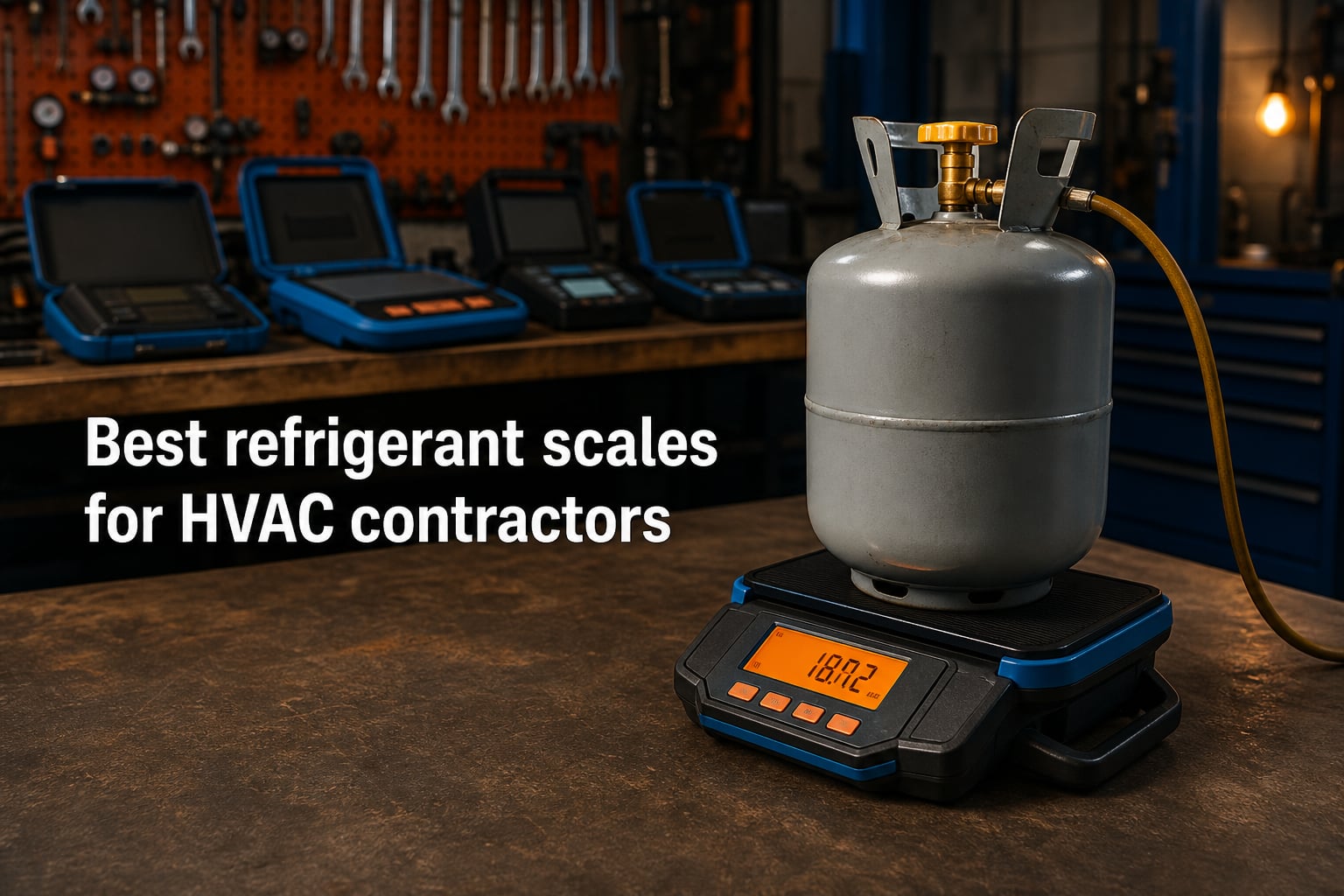 Best refrigerant scales for HVAC contractors