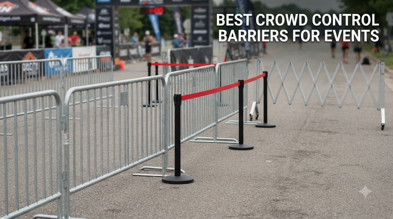 Best crowd control barriers for events