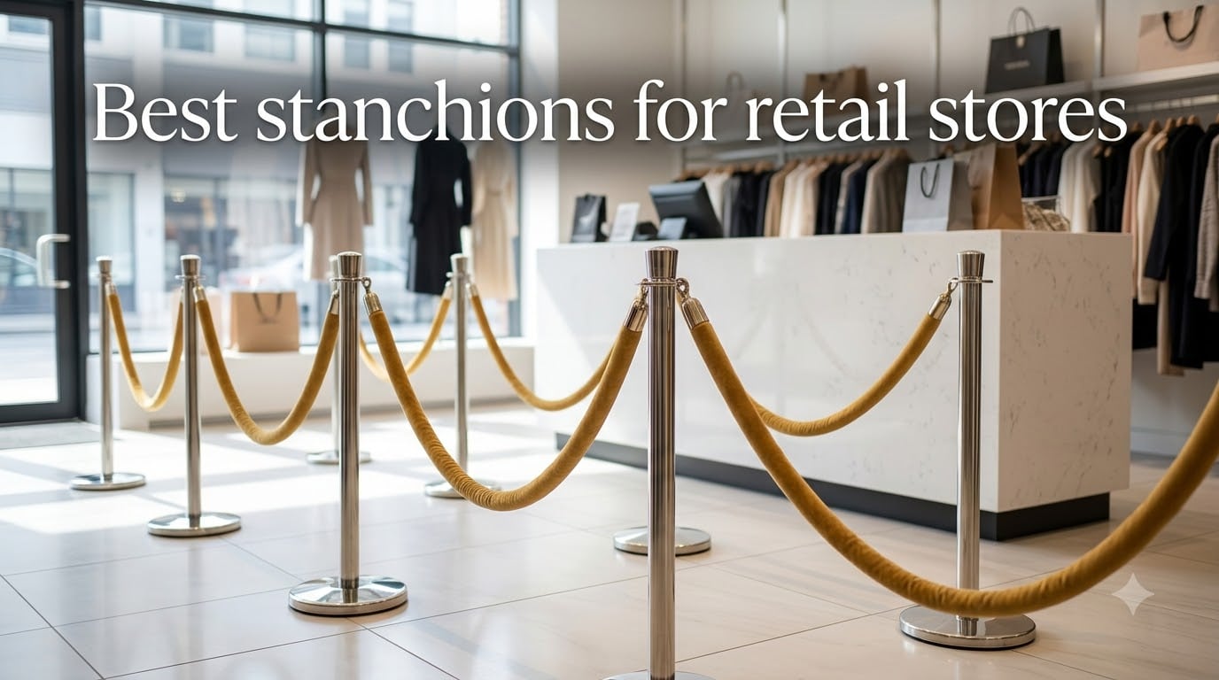 Best stanchions for retail stores