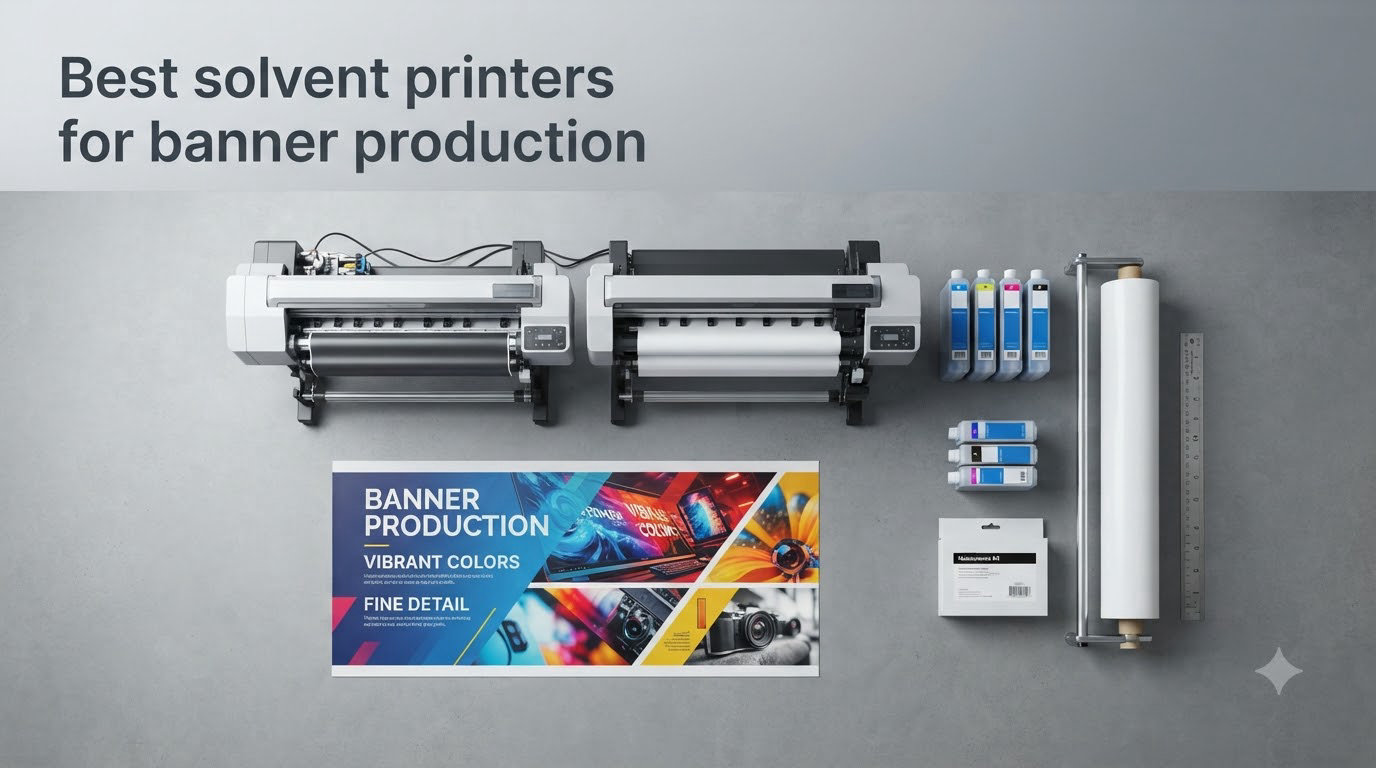 Best solvent printers for banner production