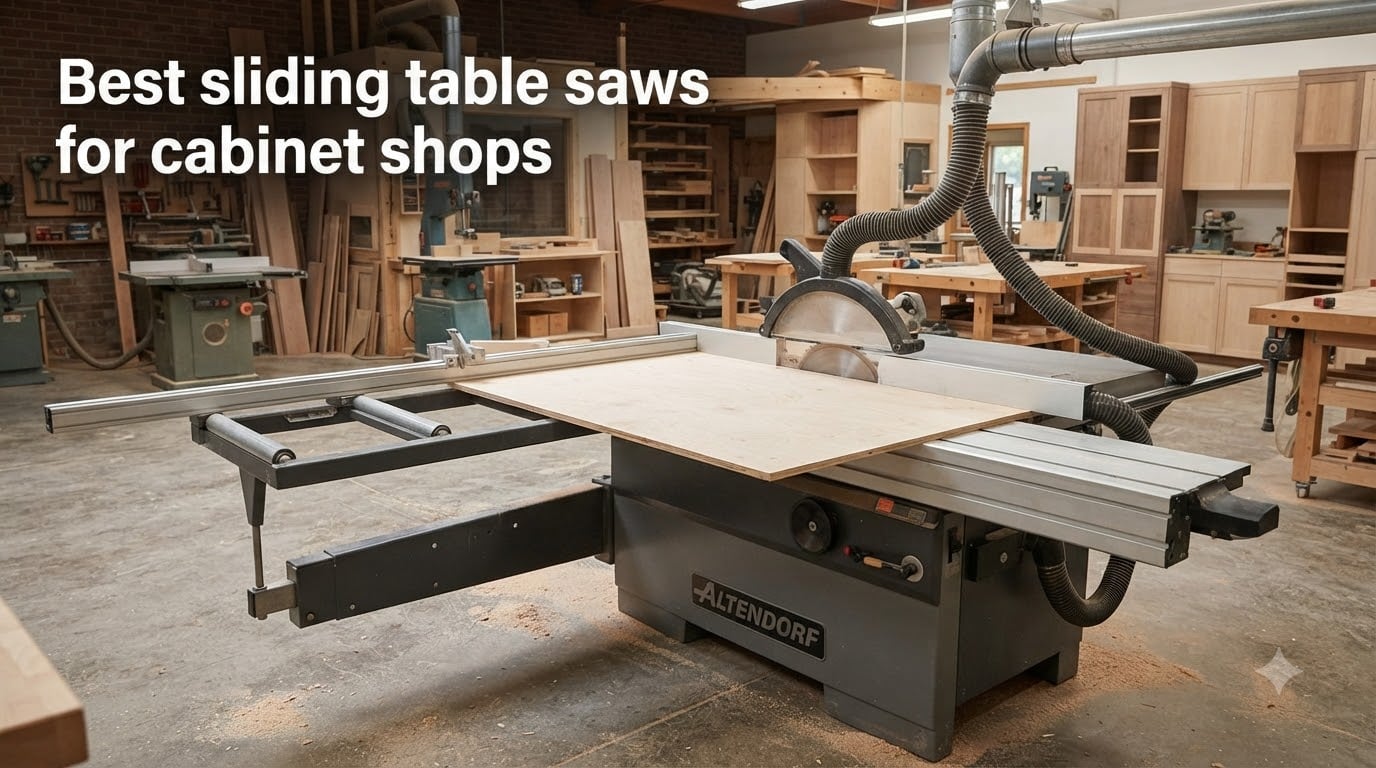 Best sliding table saws for cabinet shops