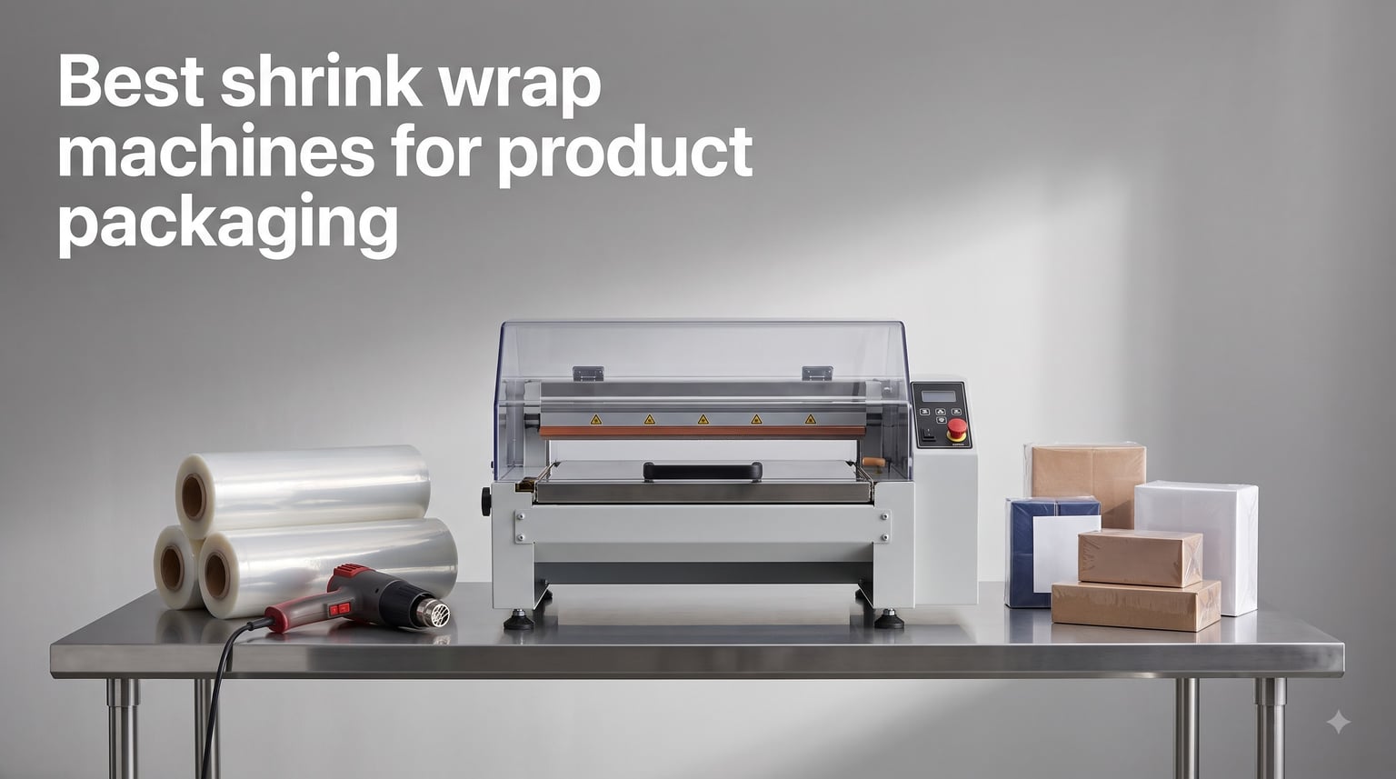 Best shrink wrap machines for product packaging