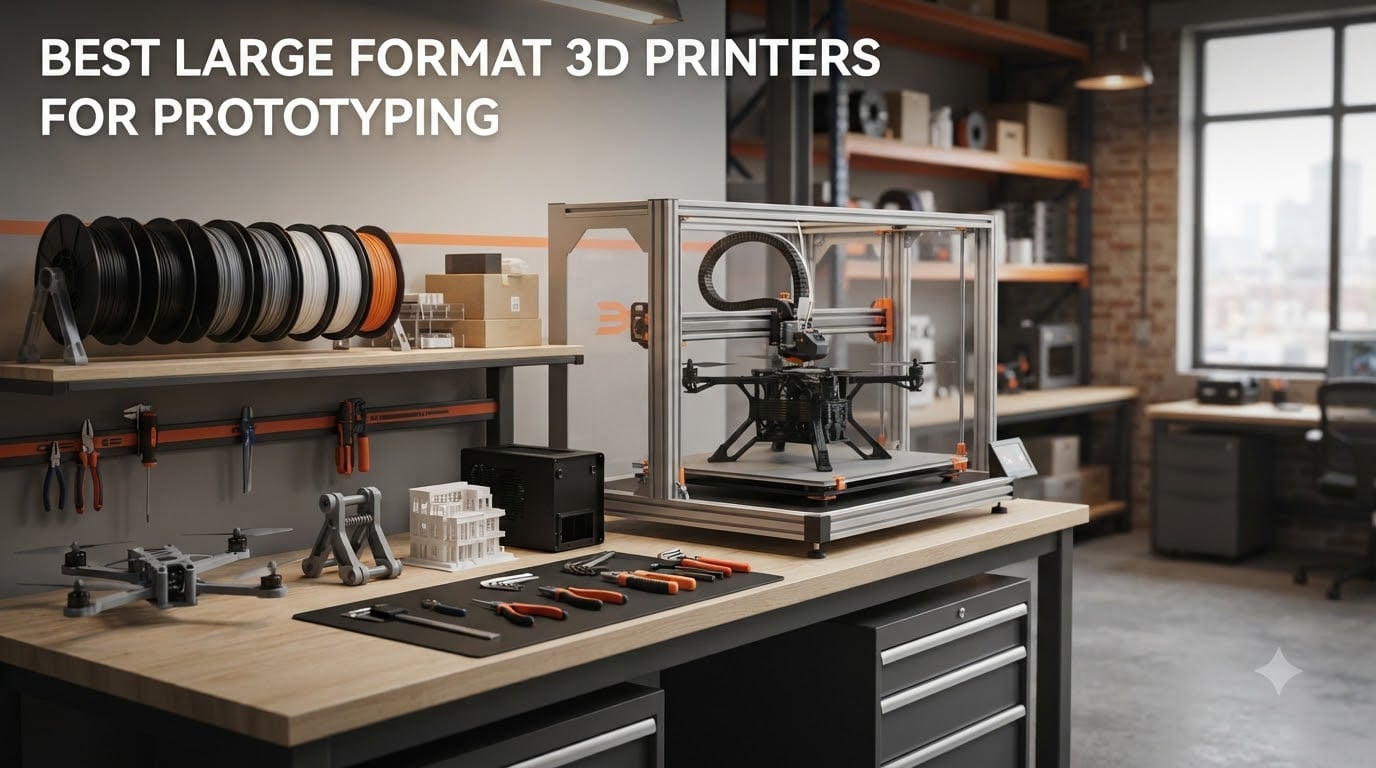 Best large format 3D printers for prototyping