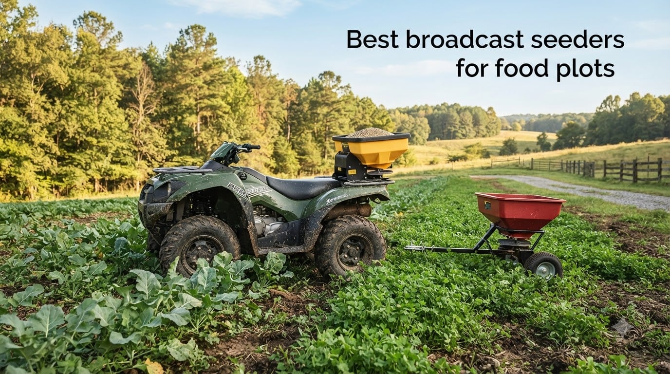 Best broadcast seeders for food plots