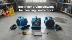 Best floor drying blowers for cleaning contractors