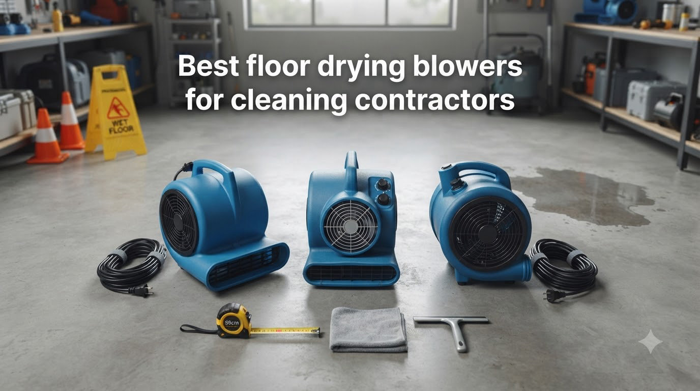 Best floor drying blowers for cleaning contractors
