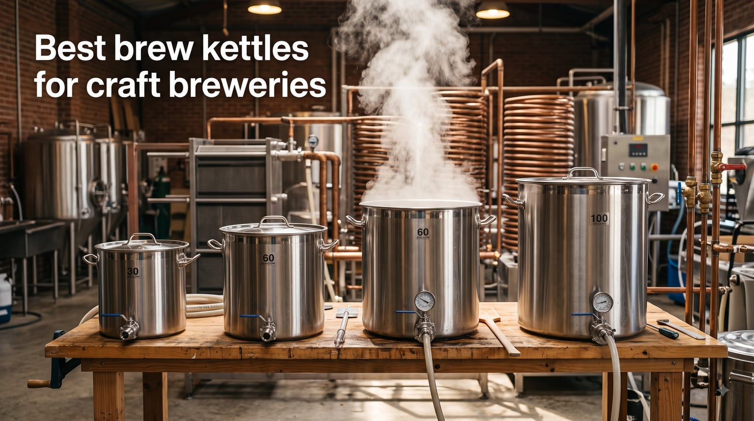 Best brew kettles for craft breweries