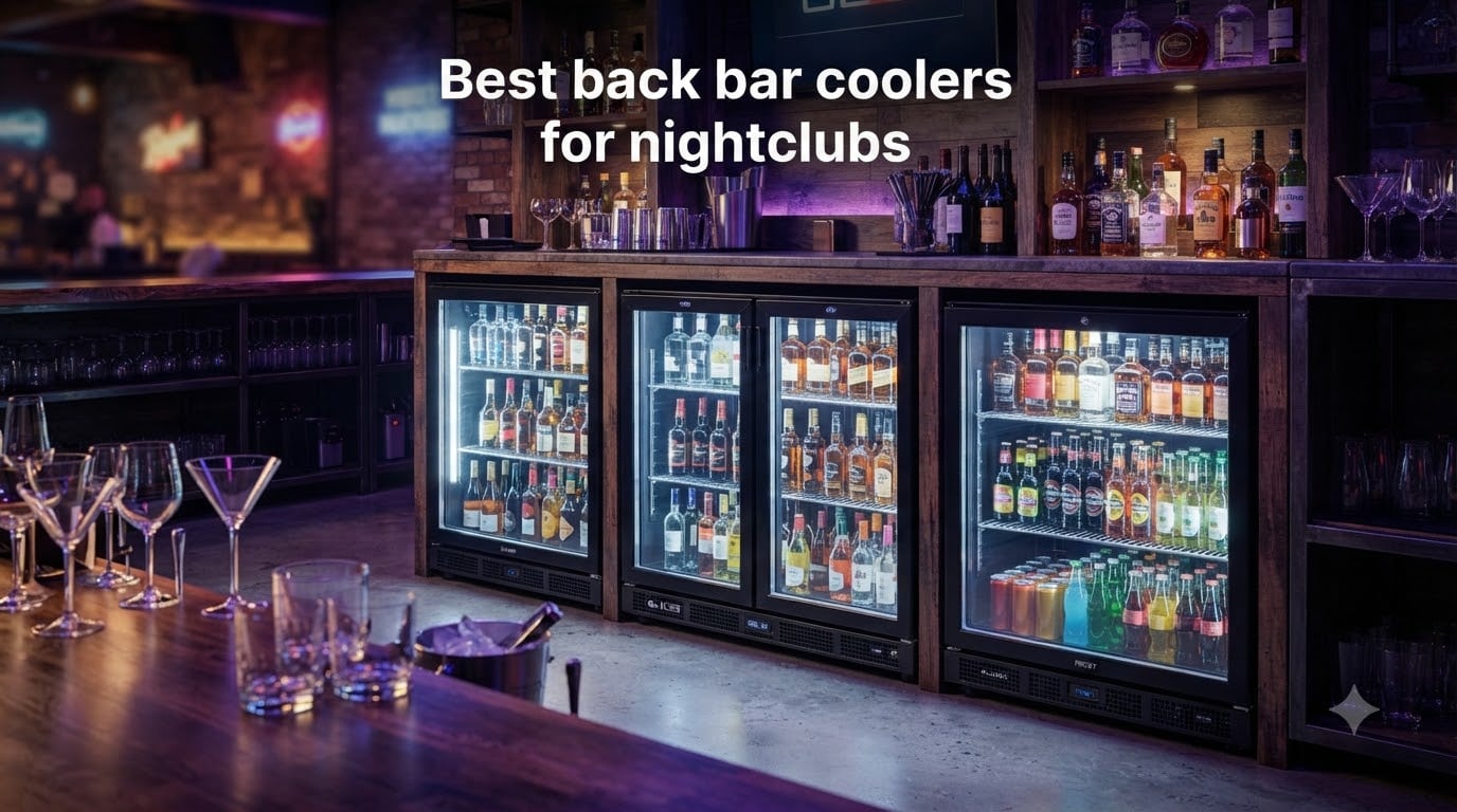 Best back bar coolers for nightclubs