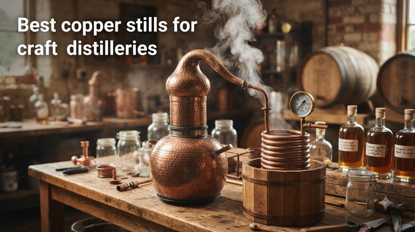Best copper stills for craft distilleries