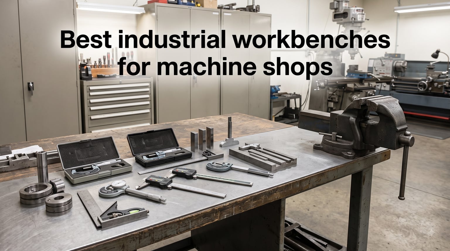 Best industrial workbenches for machine shops