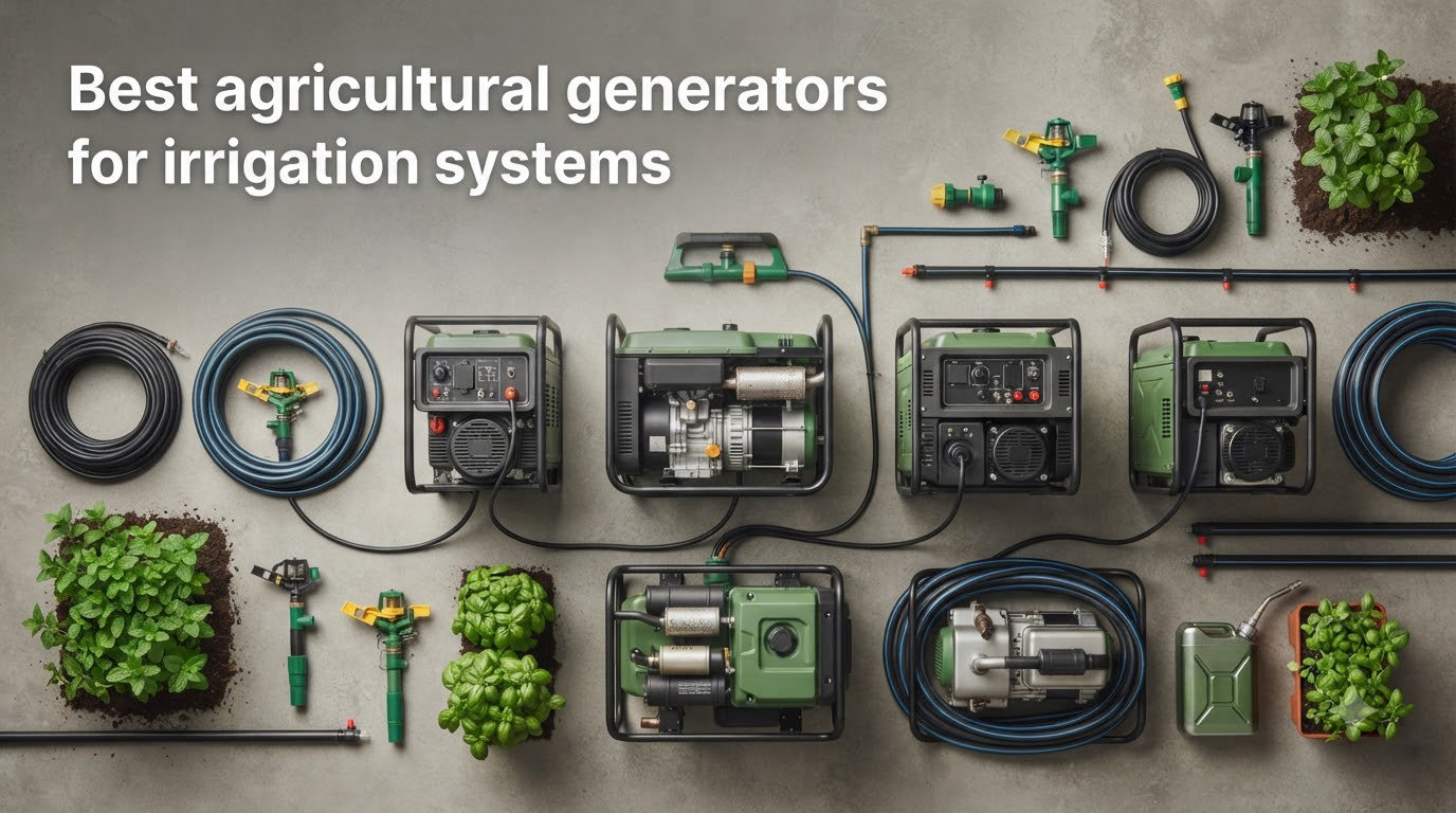 Best agricultural generators for irrigation systems