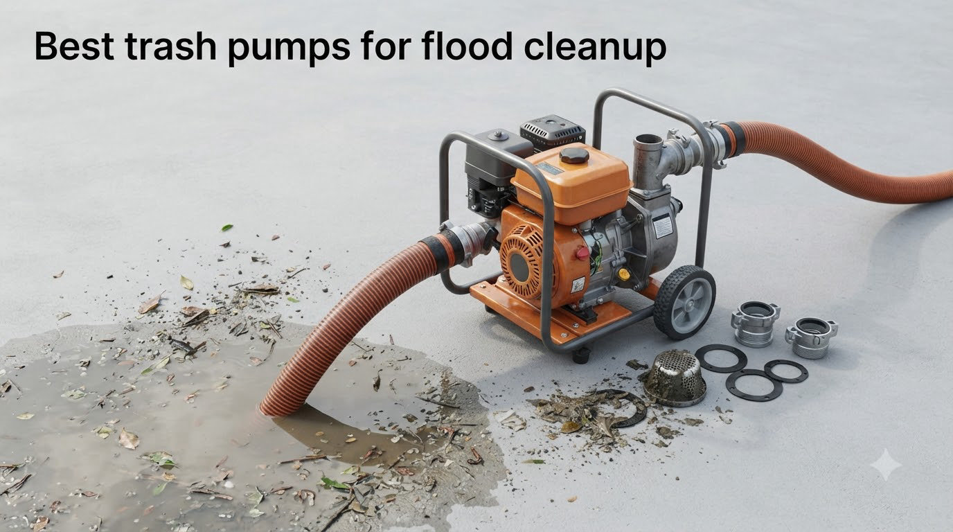 Best trash pumps for flood cleanup