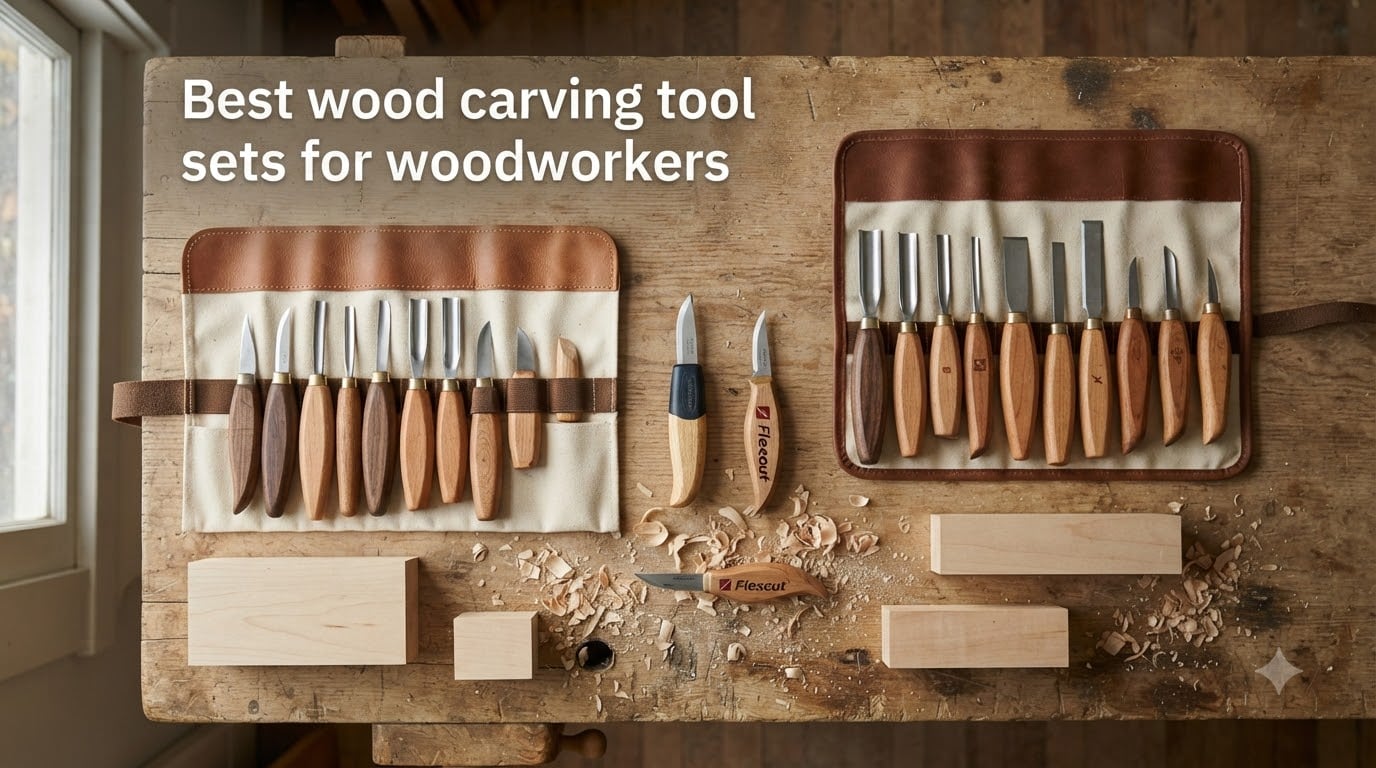 Best wood carving tool sets for woodworkers