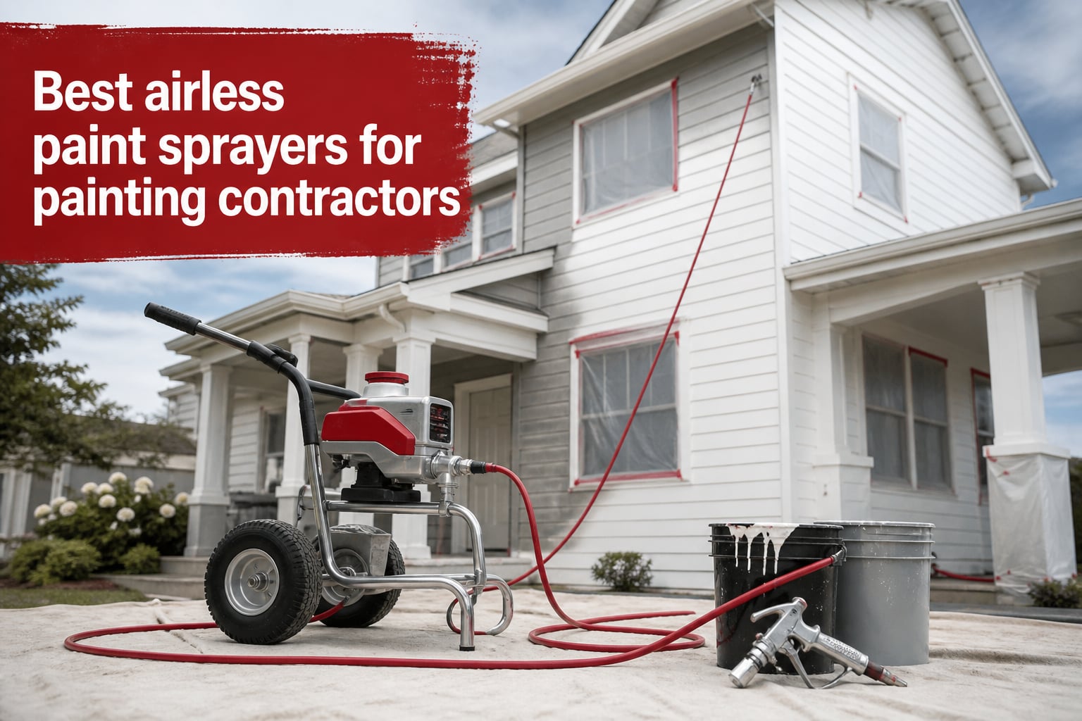 Best airless paint sprayers for painting contractors