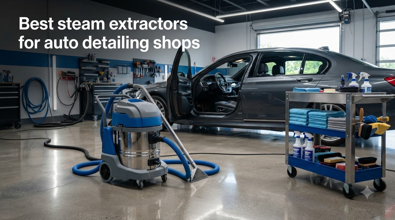 Best steam extractors for auto detailing shops