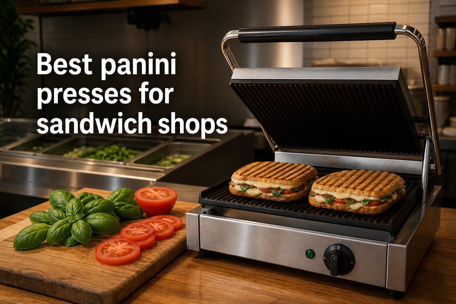 Best panini presses for sandwich shops