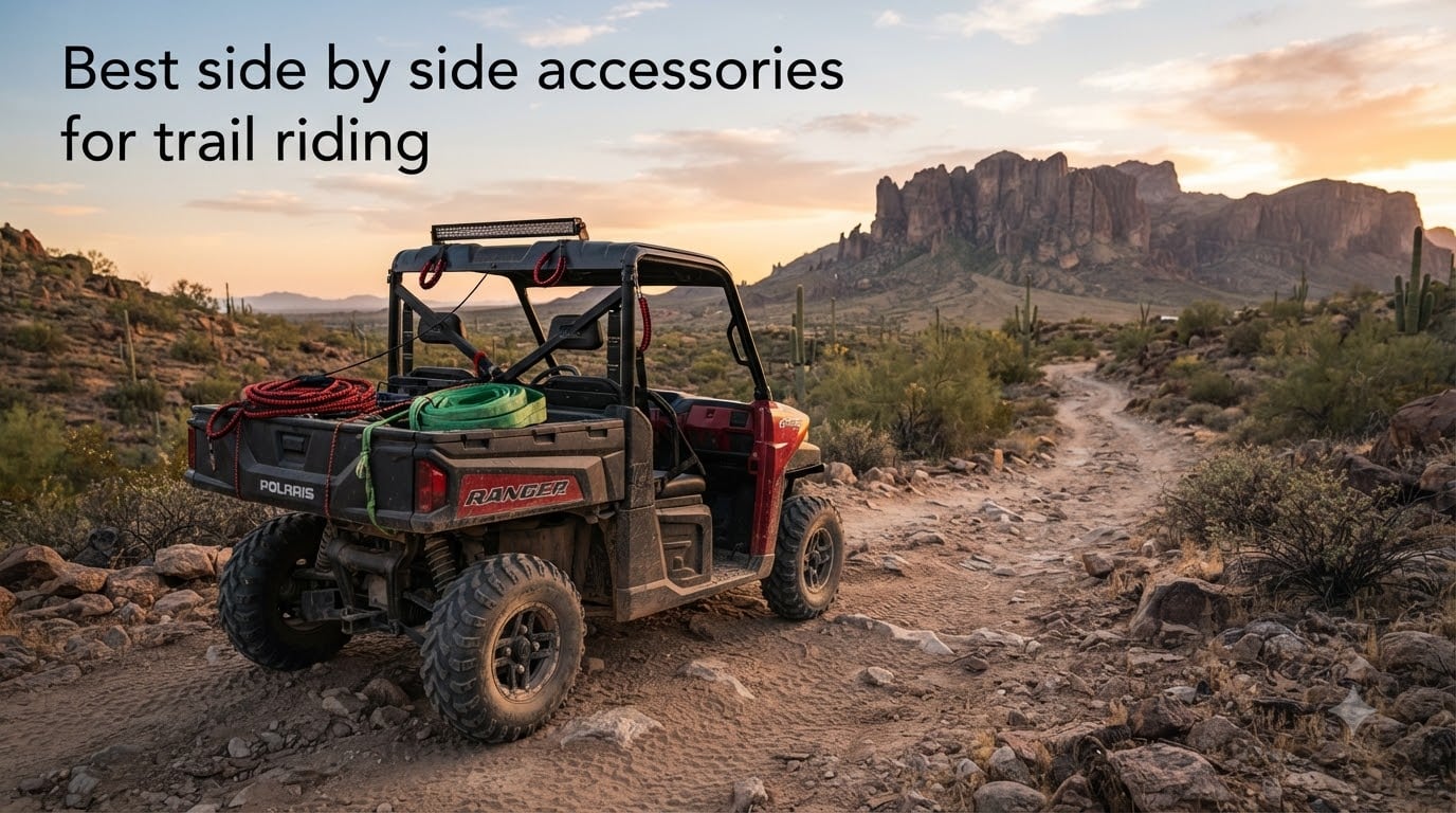Best side by side accessories for trail riding