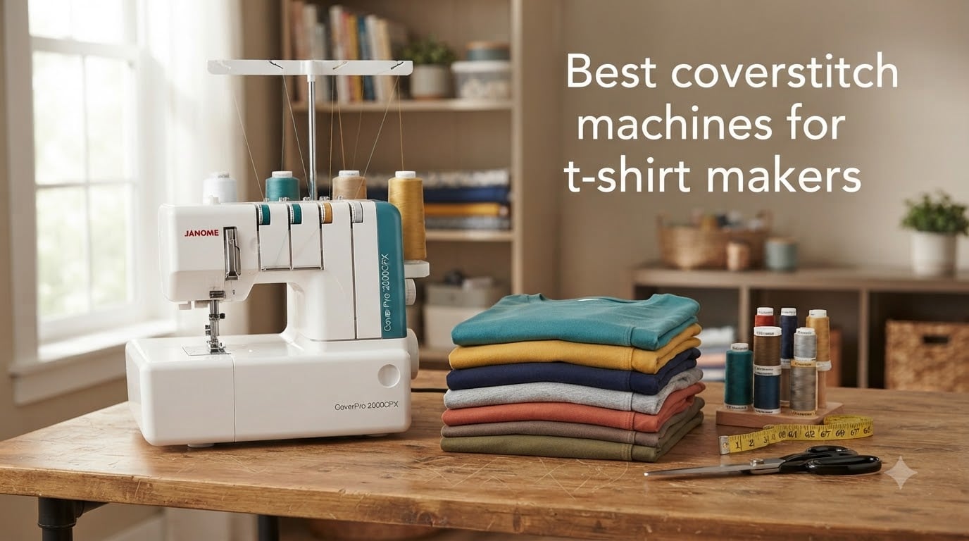 Best coverstitch machines for t-shirt makers